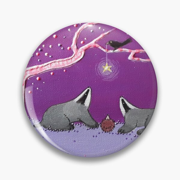 Item preview, Badgers,Badger art,Badger and Blackbird designed and sold by GlitteringFox.