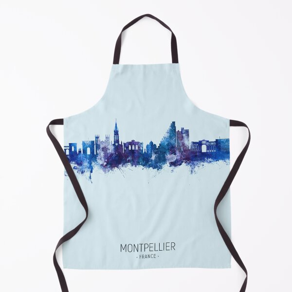 Item preview, Montpellier France Skyline designed and sold by ArtPrints.