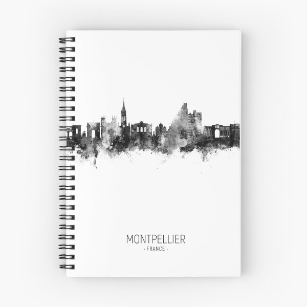 Item preview, Montpellier France Skyline designed and sold by ArtPrints.