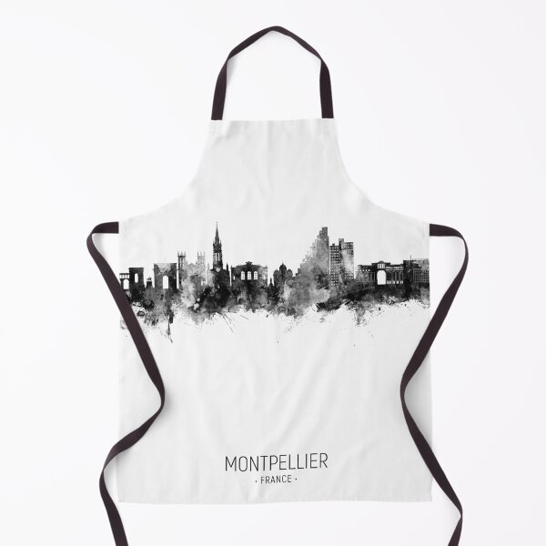 Item preview, Montpellier France Skyline designed and sold by ArtPrints.