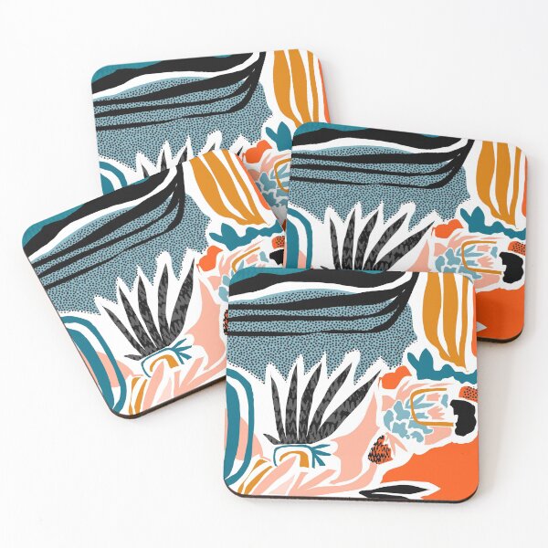 Item preview, Palm Springs // Abstract Shapes Print designed and sold by fossdesign.