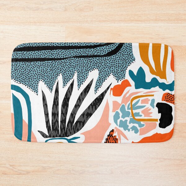Item preview, Palm Springs // Abstract Shapes Print designed and sold by fossdesign.