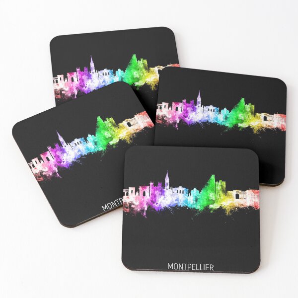 Item preview, Montpellier France Skyline designed and sold by ArtPrints.
