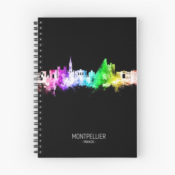 Item preview, Montpellier France Skyline designed and sold by ArtPrints.