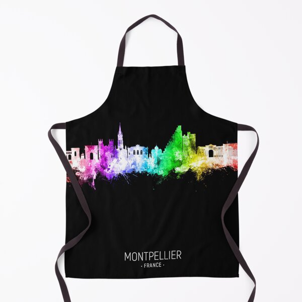 Item preview, Montpellier France Skyline designed and sold by ArtPrints.