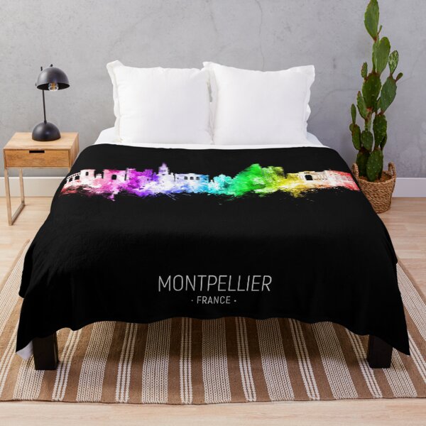 Item preview, Montpellier France Skyline designed and sold by ArtPrints.