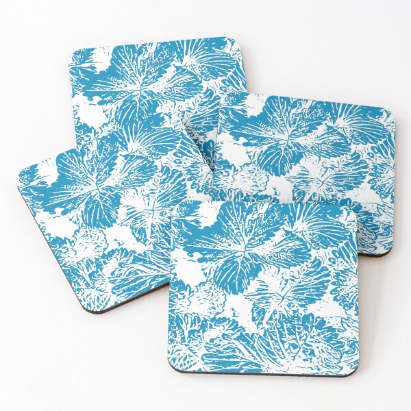 Item preview, Hojas de una planta de fresa - motivo de verano designed and sold by Alex Barth.