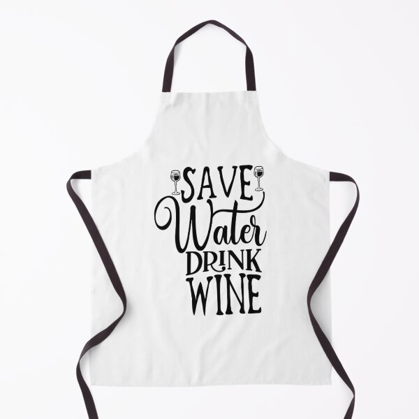 Item preview, Save Water Drink Wine-: A Funny quote shirt. designed and sold by fajali master.