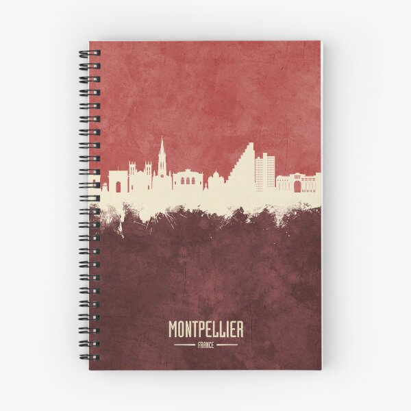 Item preview, Montpellier France Skyline designed and sold by ArtPrints.