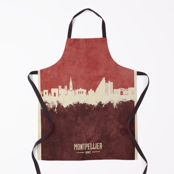 Item preview, Montpellier France Skyline designed and sold by ArtPrints.