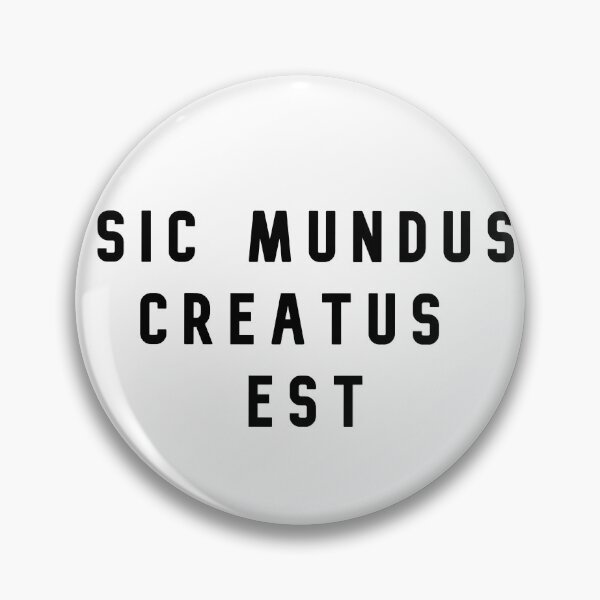 Item preview, dark series sic mundus creatus est designed and sold by The Full Cart.