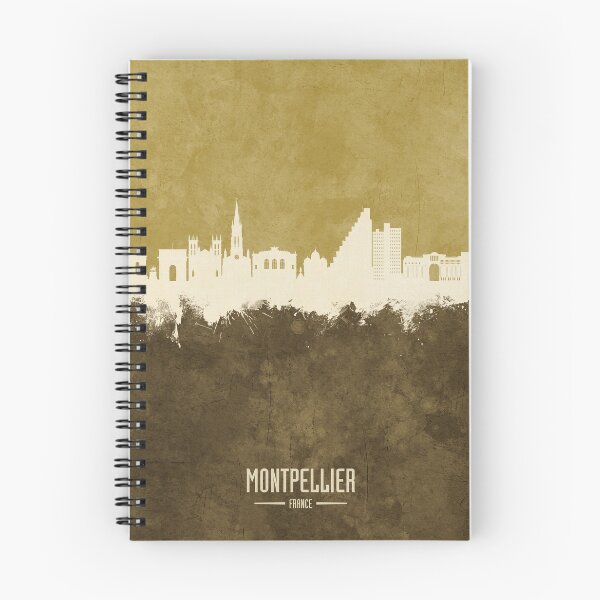 Item preview, Montpellier France Skyline designed and sold by ArtPrints.