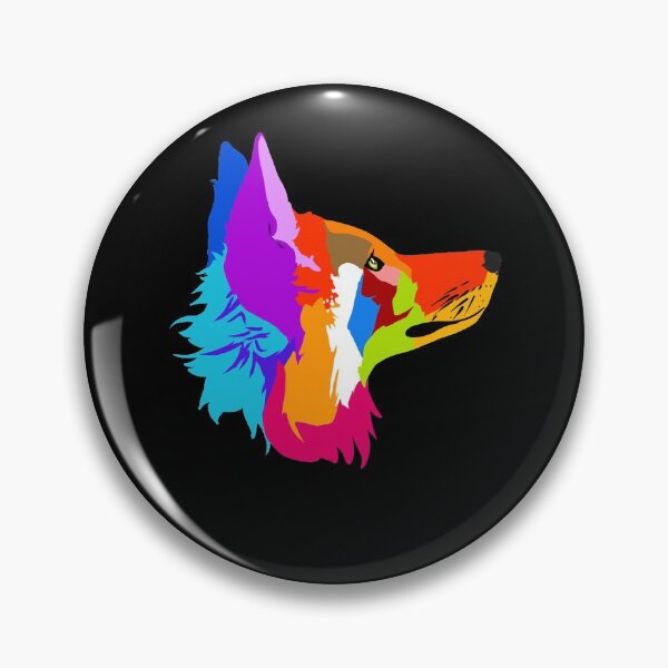 Item preview, colorful colorful fox gift for red fox & fox friends designed and sold by elnino8.