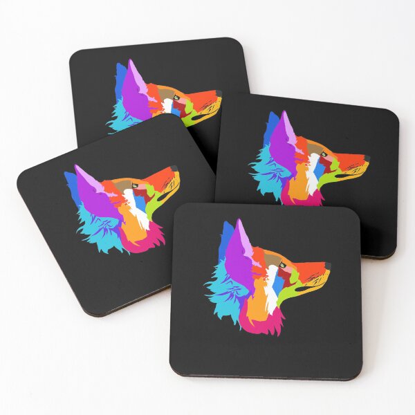 Item preview, colorful colorful fox gift for red fox & fox friends designed and sold by elnino8.
