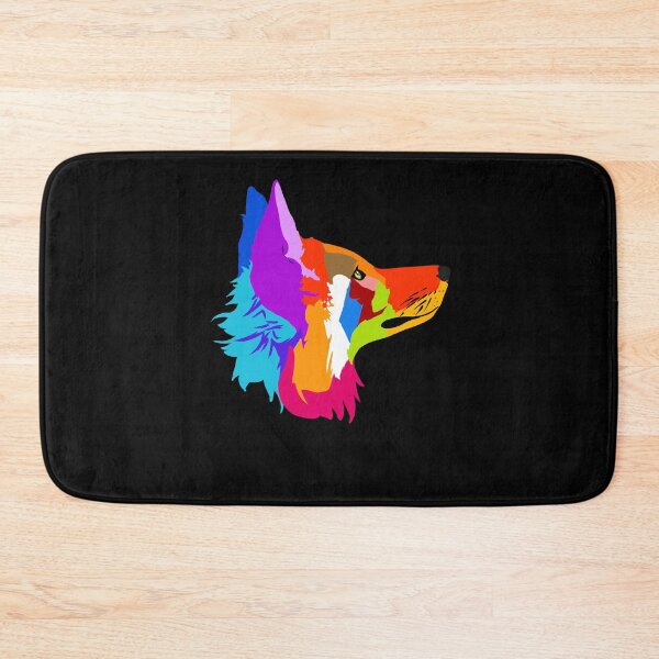 Item preview, colorful colorful fox gift for red fox & fox friends designed and sold by elnino8.