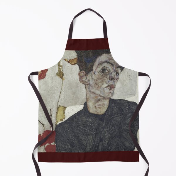 Item preview, Egon Schiele - Self - Portrait With Chinese Lantern Plant designed and sold by artcenter.