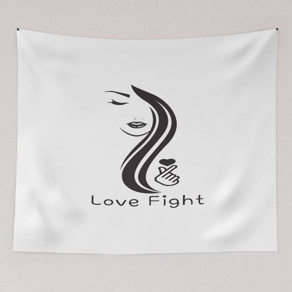 Item preview, Fight Hate With Love the best way for human designed and sold by diab diab.