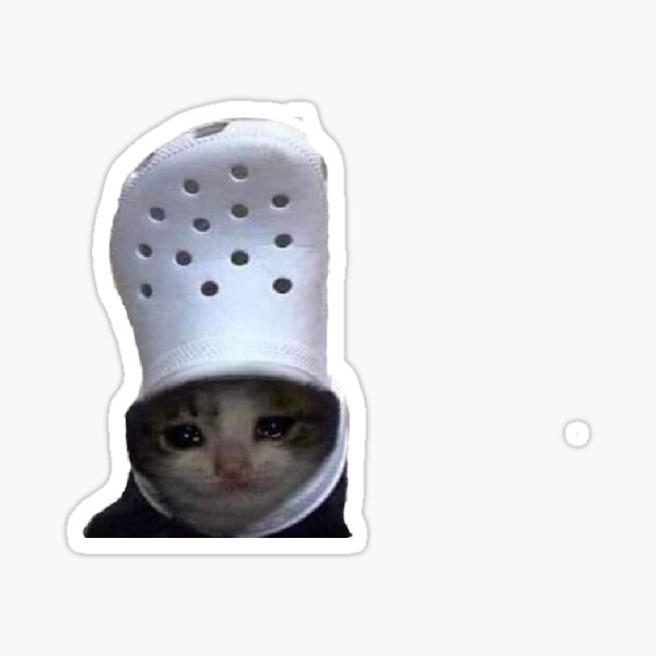 Produits Sur Le Theme Chat Qui Pleure Croc Meme Redbubble Produits Sur Le Theme Chat Qui Pleure Croc Meme Redbubble