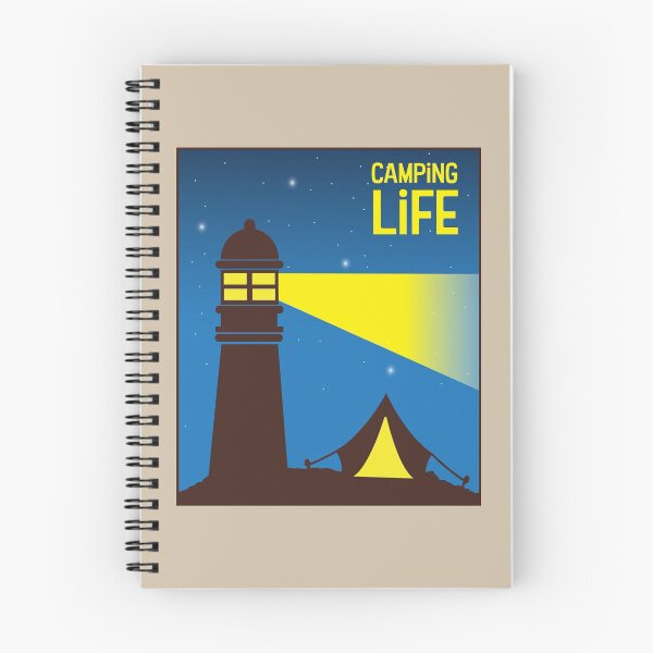 Item preview, Tent and a Lighthouse - Camping Life designed and sold by pixelinga.