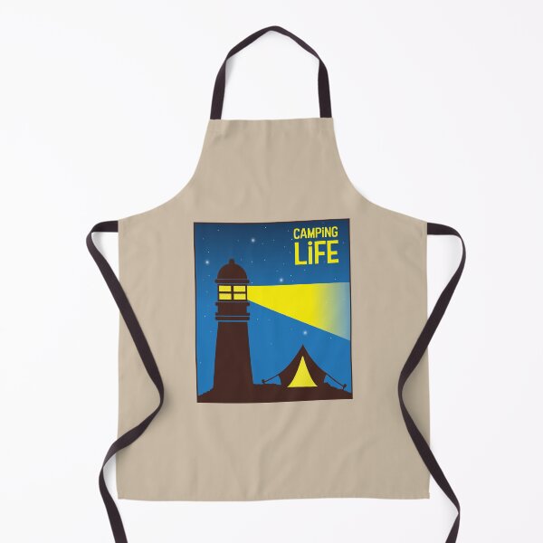 Item preview, Tent and a Lighthouse - Camping Life designed and sold by pixelinga.