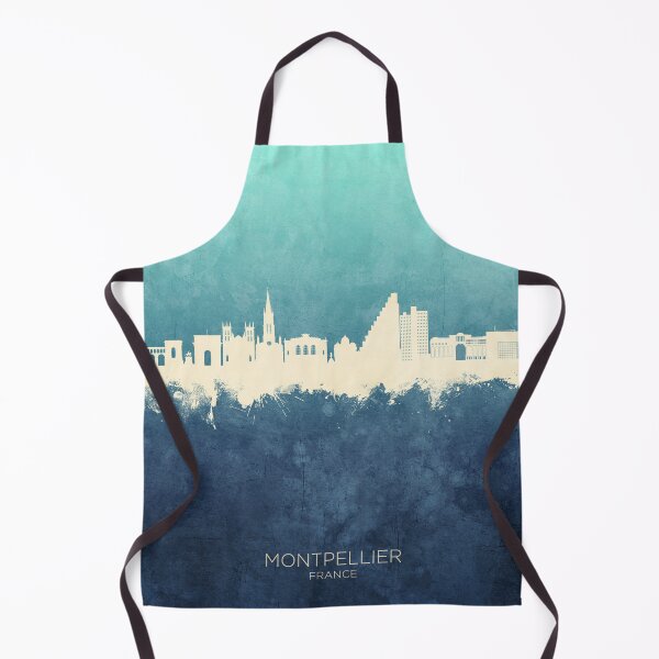 Item preview, Montpellier France Skyline designed and sold by ArtPrints.