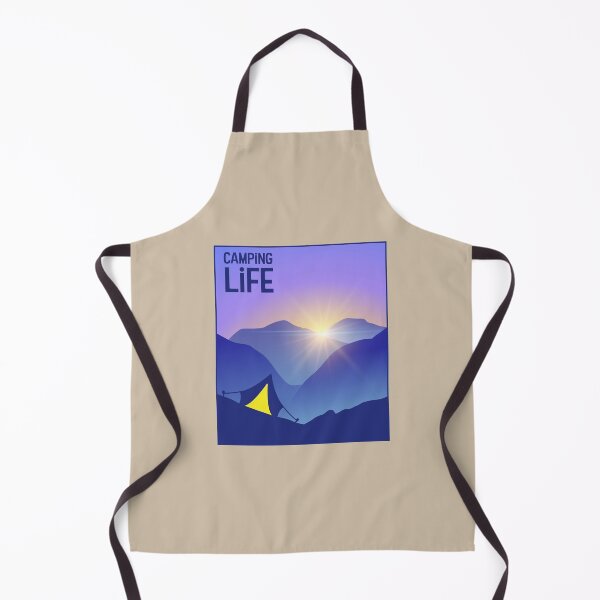 Item preview, Tent and the Mountain Sun - Camping Life designed and sold by pixelinga.