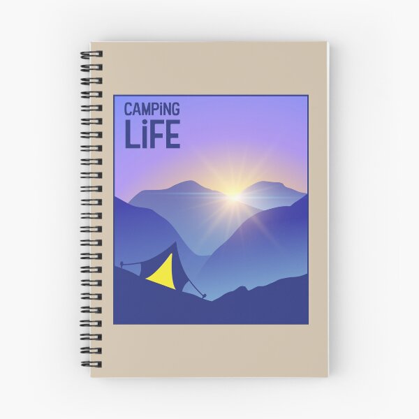 Item preview, Tent and the Mountain Sun - Camping Life designed and sold by pixelinga.