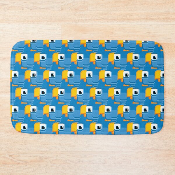 Item preview, Cartoon Bird - Blue designed and sold by boxedspaper.