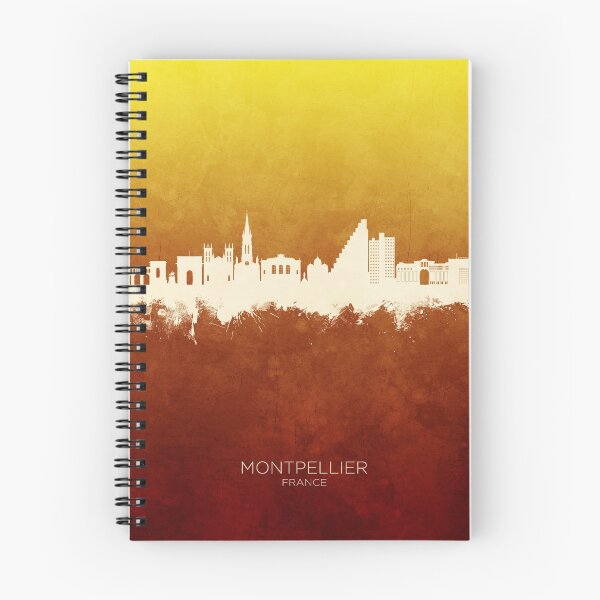 Item preview, Montpellier France Skyline designed and sold by ArtPrints.
