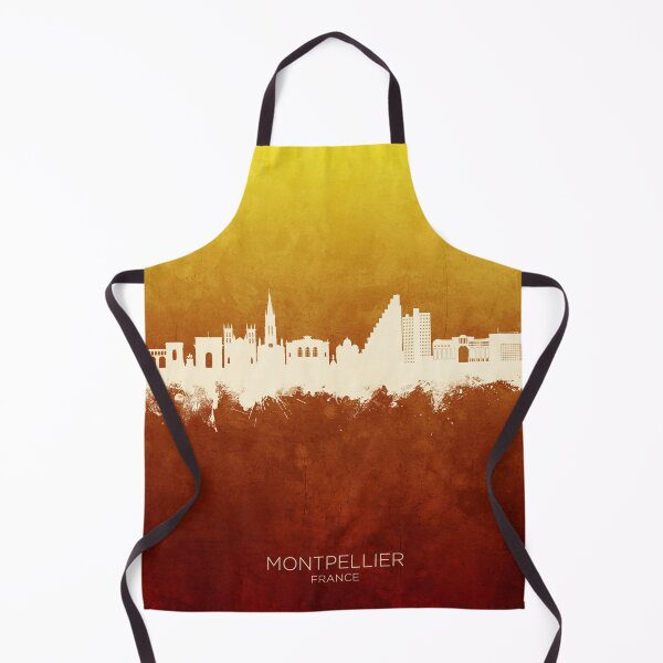 Item preview, Montpellier France Skyline designed and sold by ArtPrints.