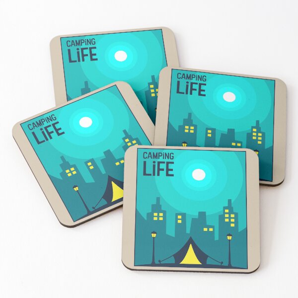Item preview, Tent in the City - Camping Life designed and sold by pixelinga.
