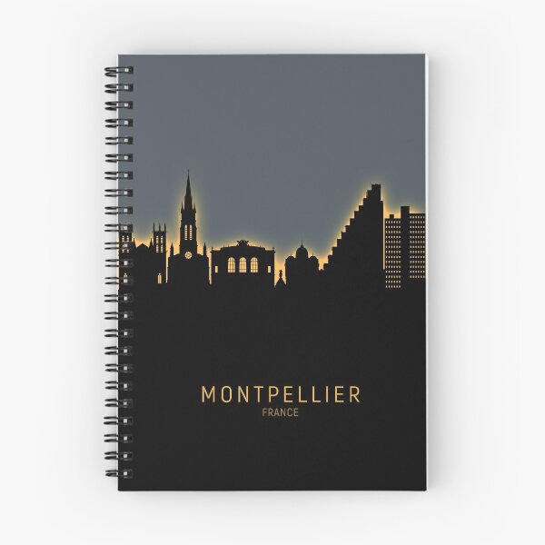 Item preview, Montpellier France Skyline designed and sold by ArtPrints.
