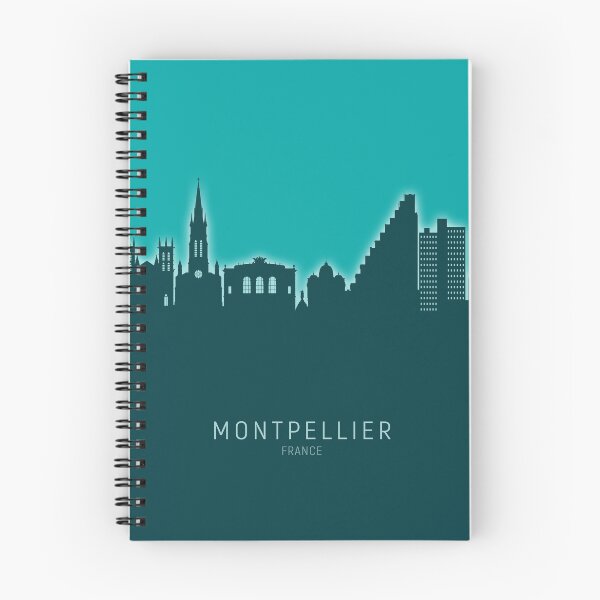 Item preview, Montpellier France Skyline designed and sold by ArtPrints.