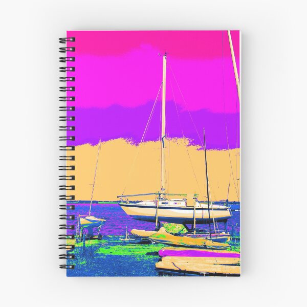 Item preview, Boats in the Rainbow designed and sold by michellelegrand.