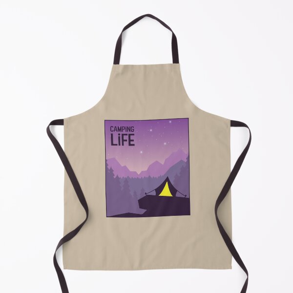 Item preview, Tent in the Purple Mountains - Camping Life designed and sold by pixelinga.