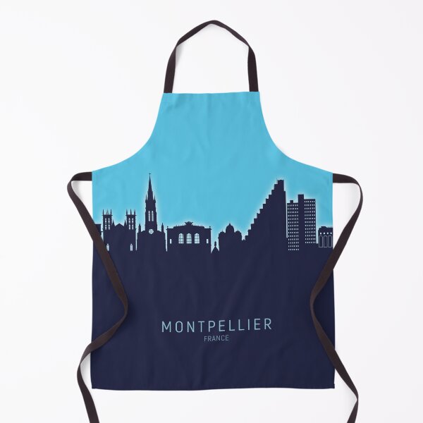 Item preview, Montpellier France Skyline designed and sold by ArtPrints.