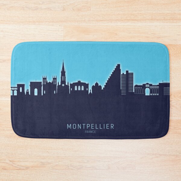 Item preview, Montpellier France Skyline designed and sold by ArtPrints.