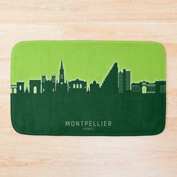 Item preview, Montpellier France Skyline designed and sold by ArtPrints.
