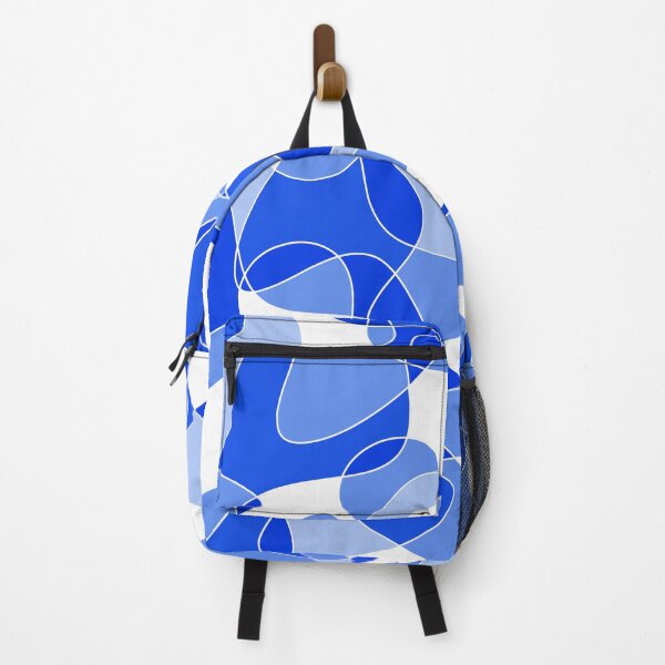 Item preview, Abstract pattern - blue and white. designed and sold by K.S ART.