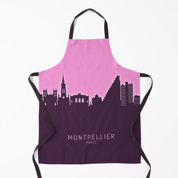 Item preview, Montpellier France Skyline designed and sold by ArtPrints.
