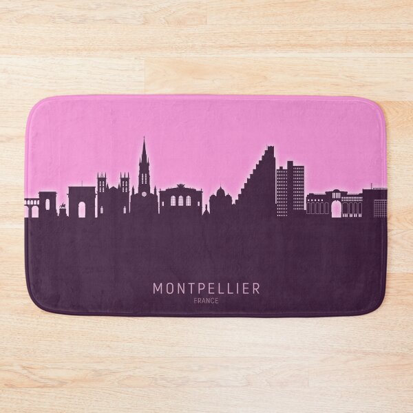 Item preview, Montpellier France Skyline designed and sold by ArtPrints.