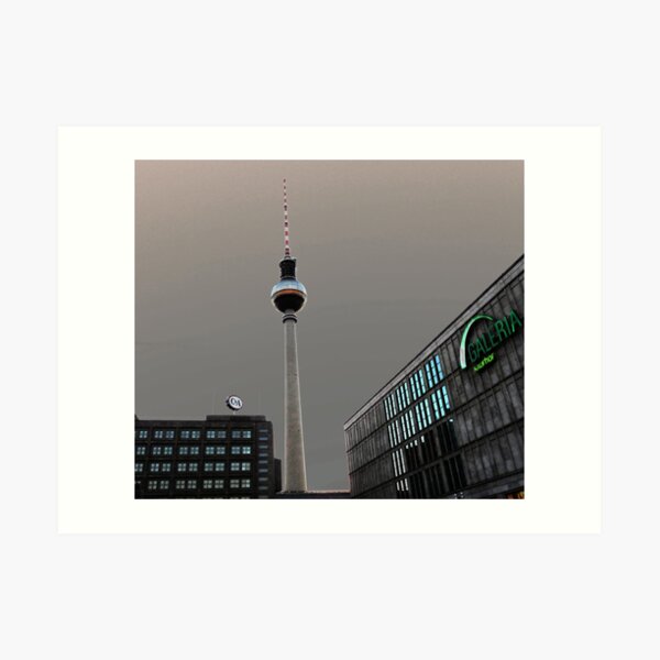 Berlin TV Tower - Berliner Fernsehturm Art Print