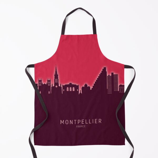 Item preview, Montpellier France Skyline designed and sold by ArtPrints.
