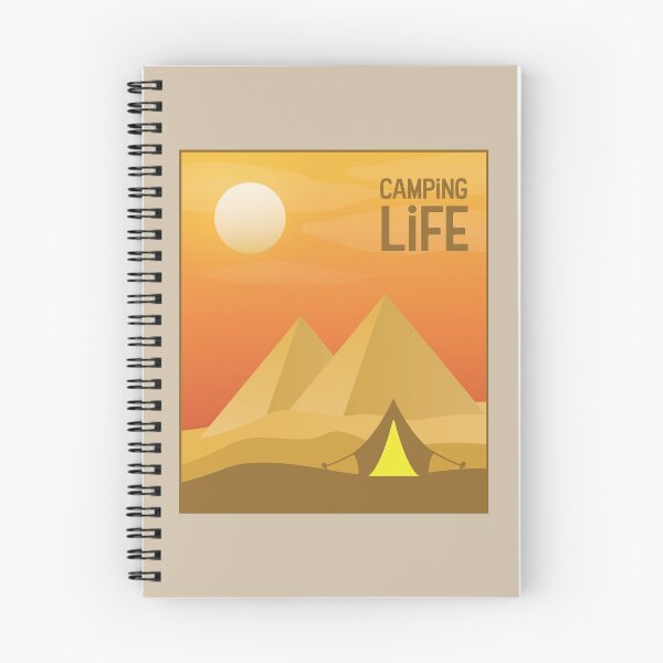 Item preview, Tent and the Pyramids - Camping Life designed and sold by pixelinga.