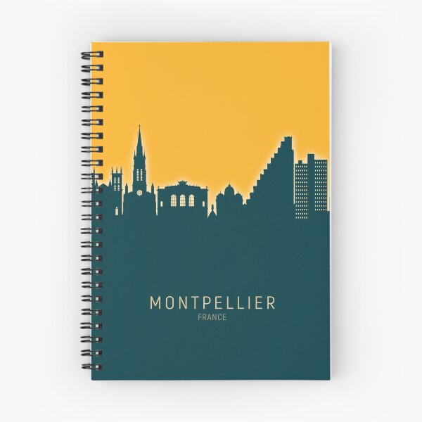 Item preview, Montpellier France Skyline designed and sold by ArtPrints.