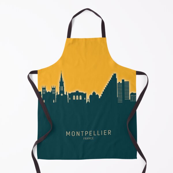 Item preview, Montpellier France Skyline designed and sold by ArtPrints.