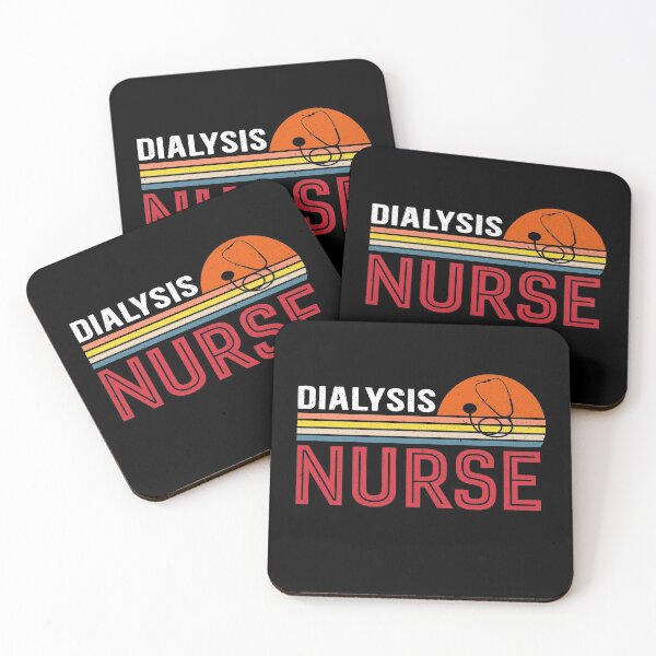 Item preview, Dialysis Nurse Vintage Sun Stethoscope Funny Nursing Gift designed and sold by Md. Manjur Ahamed.