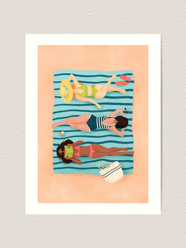 Alternate view of Beach Art Print