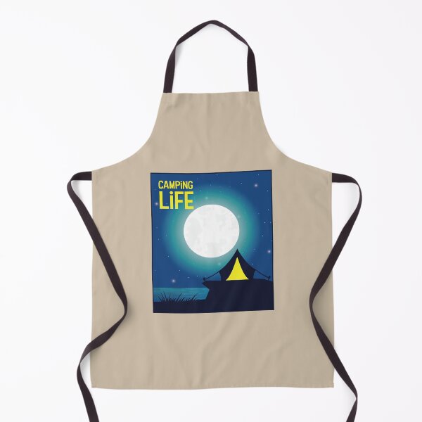 Item preview, Tent and the Moon - Camping Life designed and sold by pixelinga.