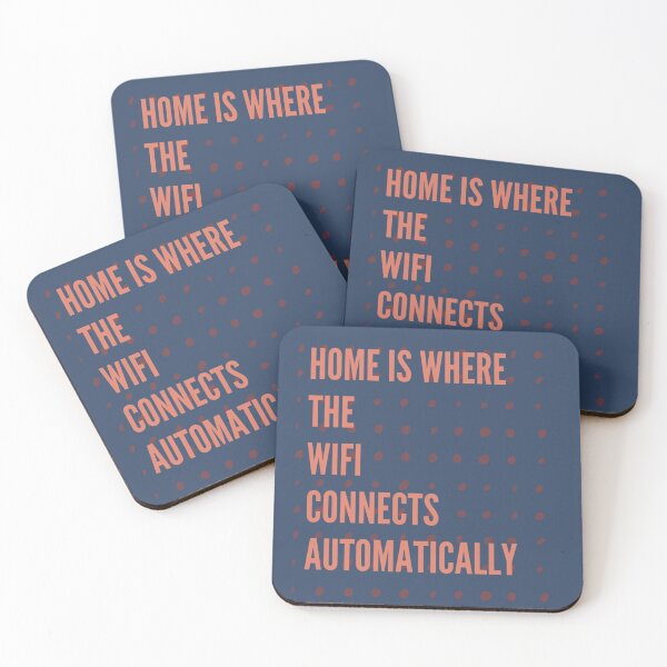 Item preview, Home and WiFi designed and sold by PercyStPrints.